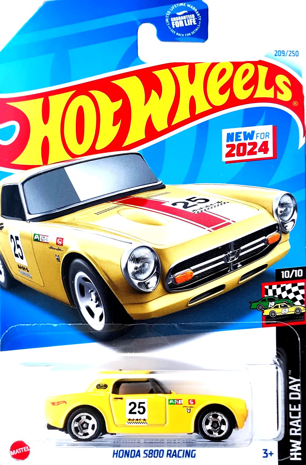 Hot Wheels Honda S800 Racing HRY58