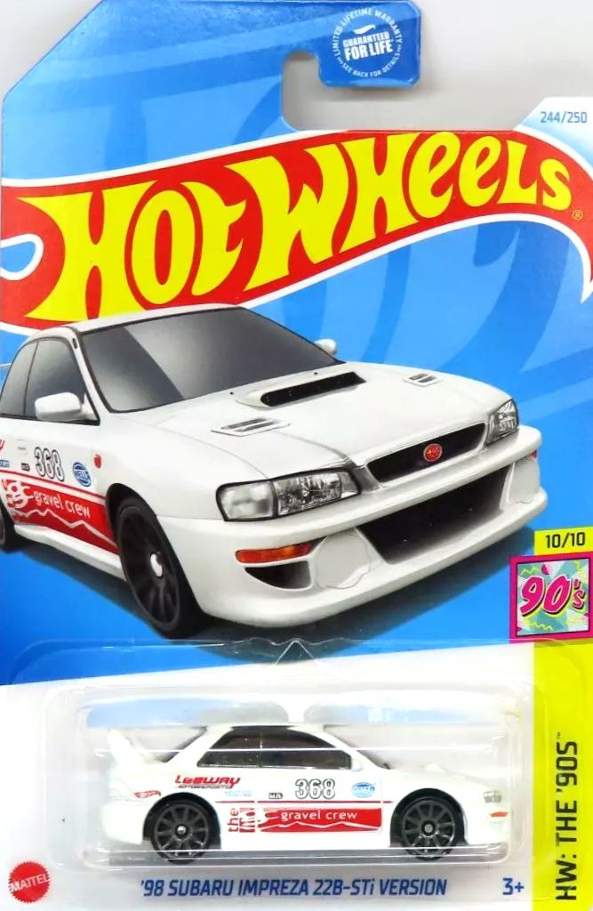 Hot Wheels '98 Subaru Impreza 22B-STi Version HTB12