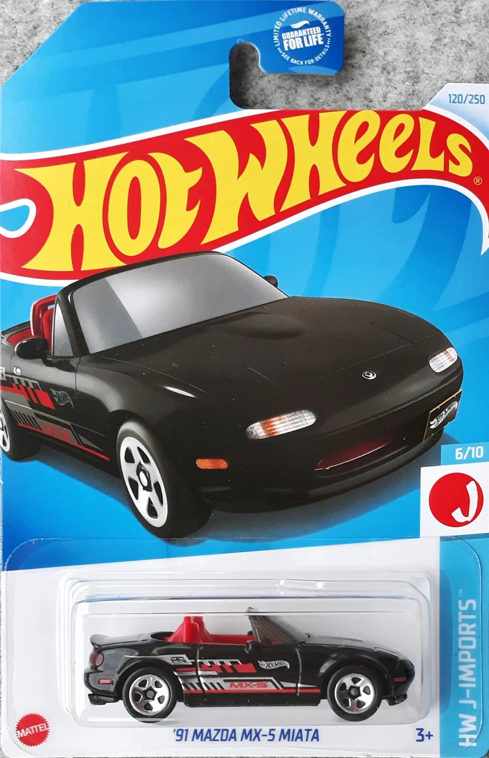 Hot Wheels Mazda MX-5 Miata '91 HW J-Imports HTC47