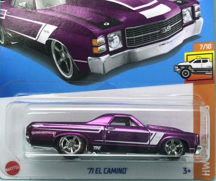 Hot Wheels El Camino HW Hot Trucks '71 HTF35 - Superbúsqueda del tesoro 2024