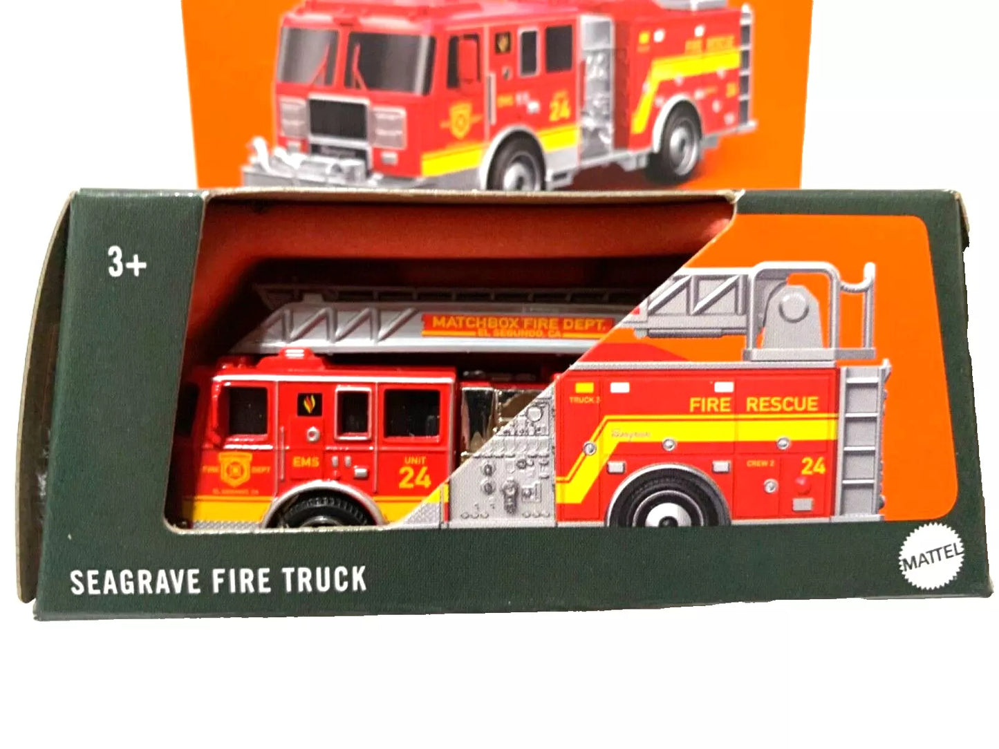 Camion de pompiers MATCHBOX Seagrave HVM99 - Série de pièces mobiles