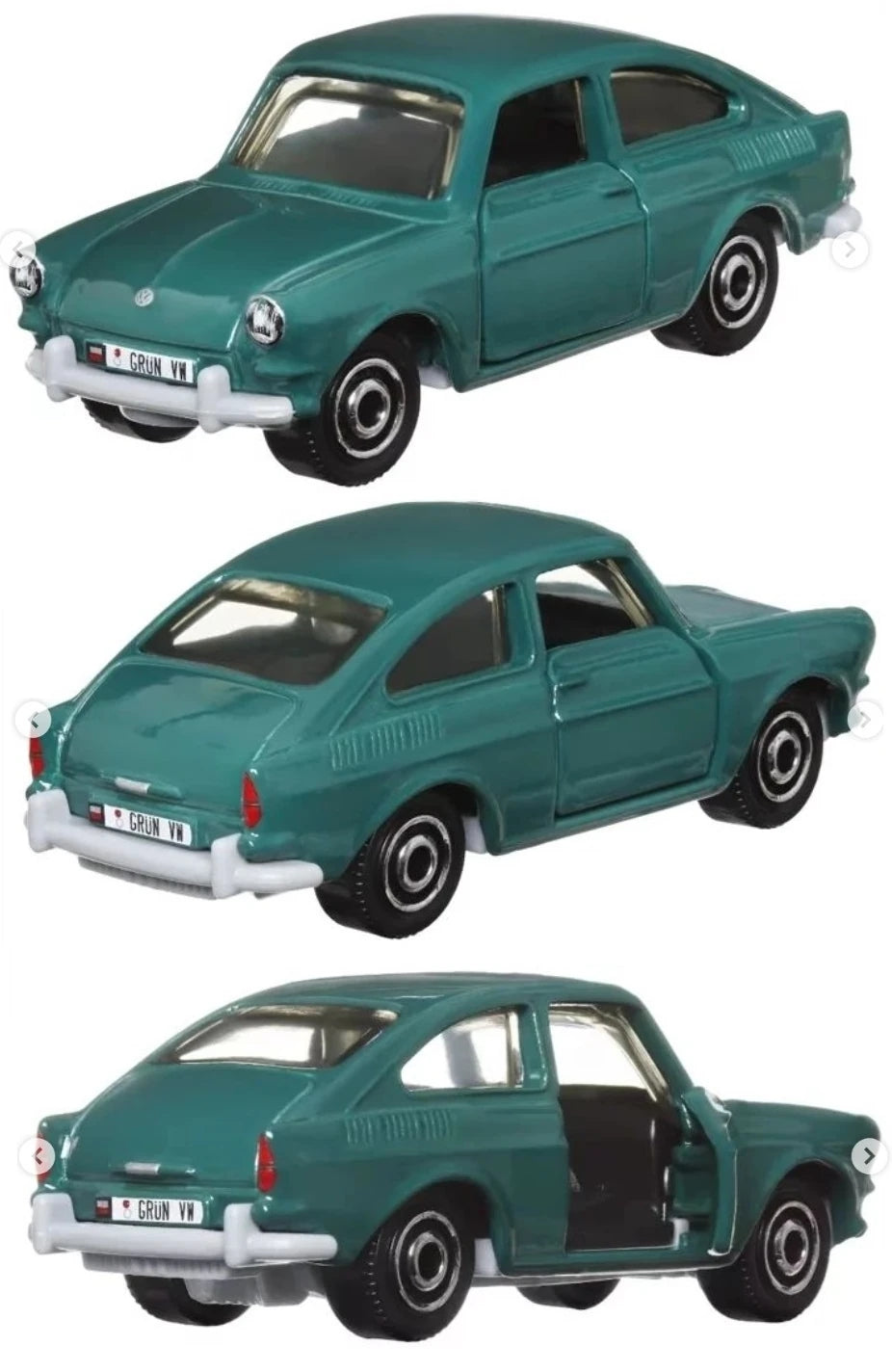MATCHBOX 1965 Volkswagen 1600 TL Fastback HVN19 - Serie de piezas móviles