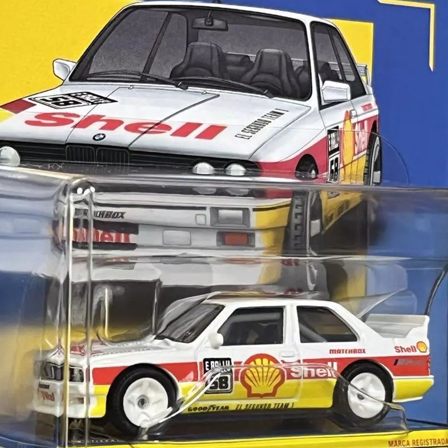 MATCHBOX Collectors 1993 BMW E30 M3 HVW08 - Premium with True Grip Tires