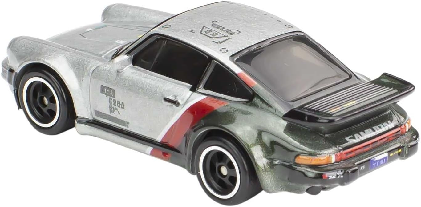 Porsche 911 Turbo (930) HXD95 de Hot Wheels: Cultura Pop - Premium con Pilotos Reales - Cyberpunk 2077