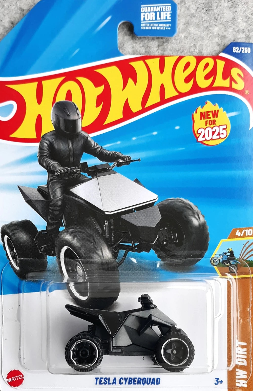 Hot Wheels Tesla Cyberquad HW Dirt HYW31