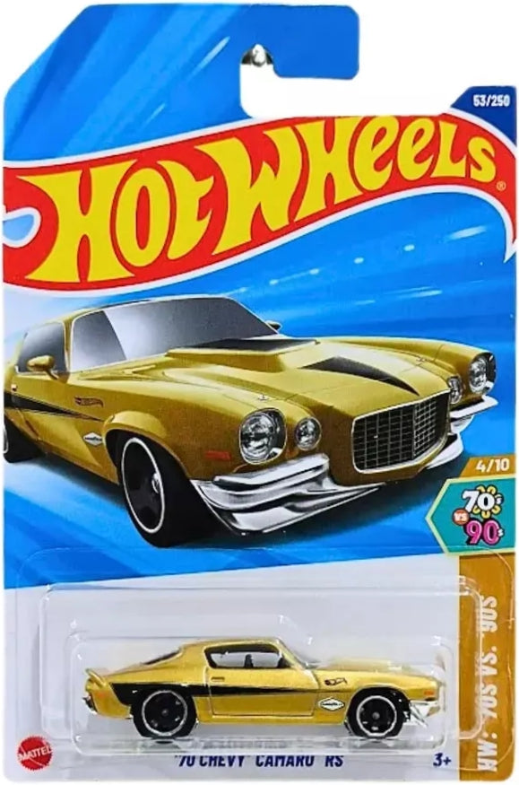 Hot Wheels Chevy Camaro RS HW '70 vs. '90 HYX03