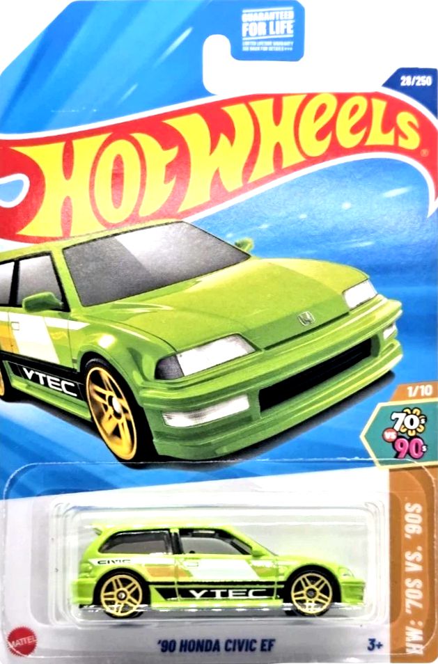 Hot Wheels '90 Honda Civic EF HYX90