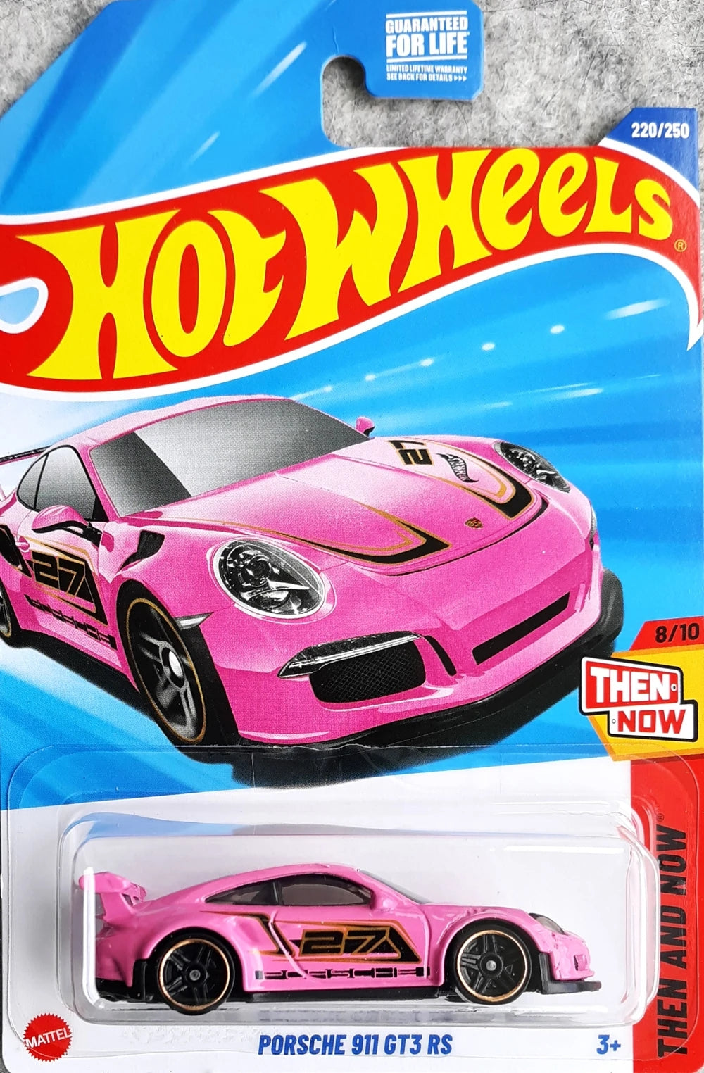 ぴぴ様 No.25 No.T11 ハートピンク Hot Wheels Porsche 911 GT3 RS JBB35 | HW Then and Now 2025