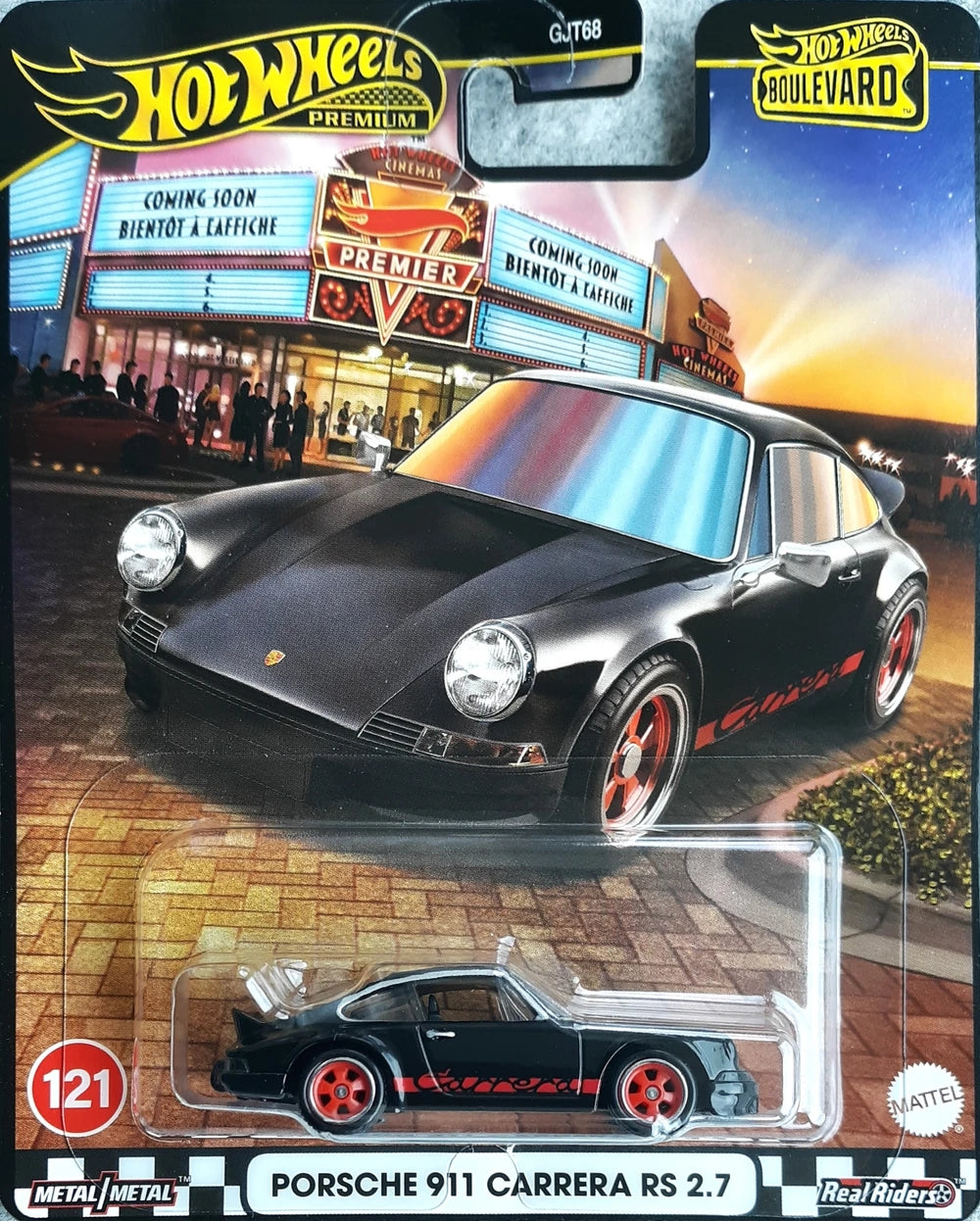 Porsche 911 Turbo (930) HXD95 Pop Culture Hot Wheels - Premium avec pilotes - Cyberpunk 2077