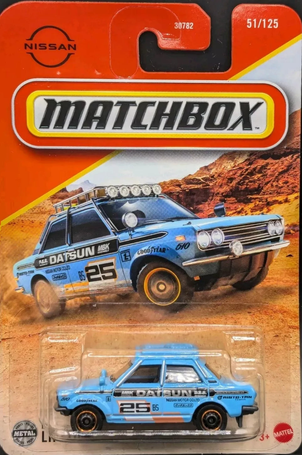 MATCHBOX '70 Datsun 510 Rally JBP45