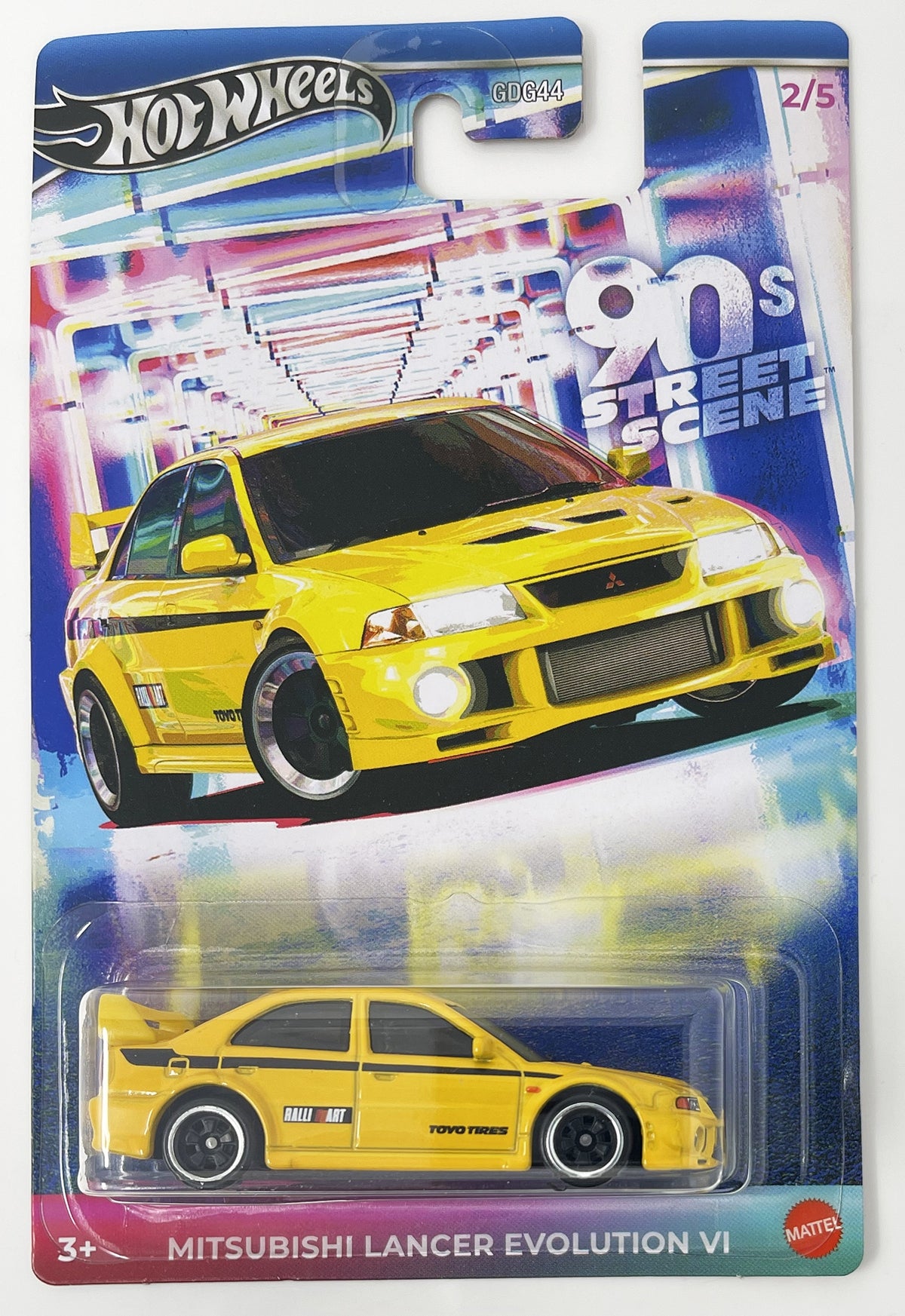 Hot Wheels '90s Street Scene Series 2025 - JCB57-GDG44 - Full Set