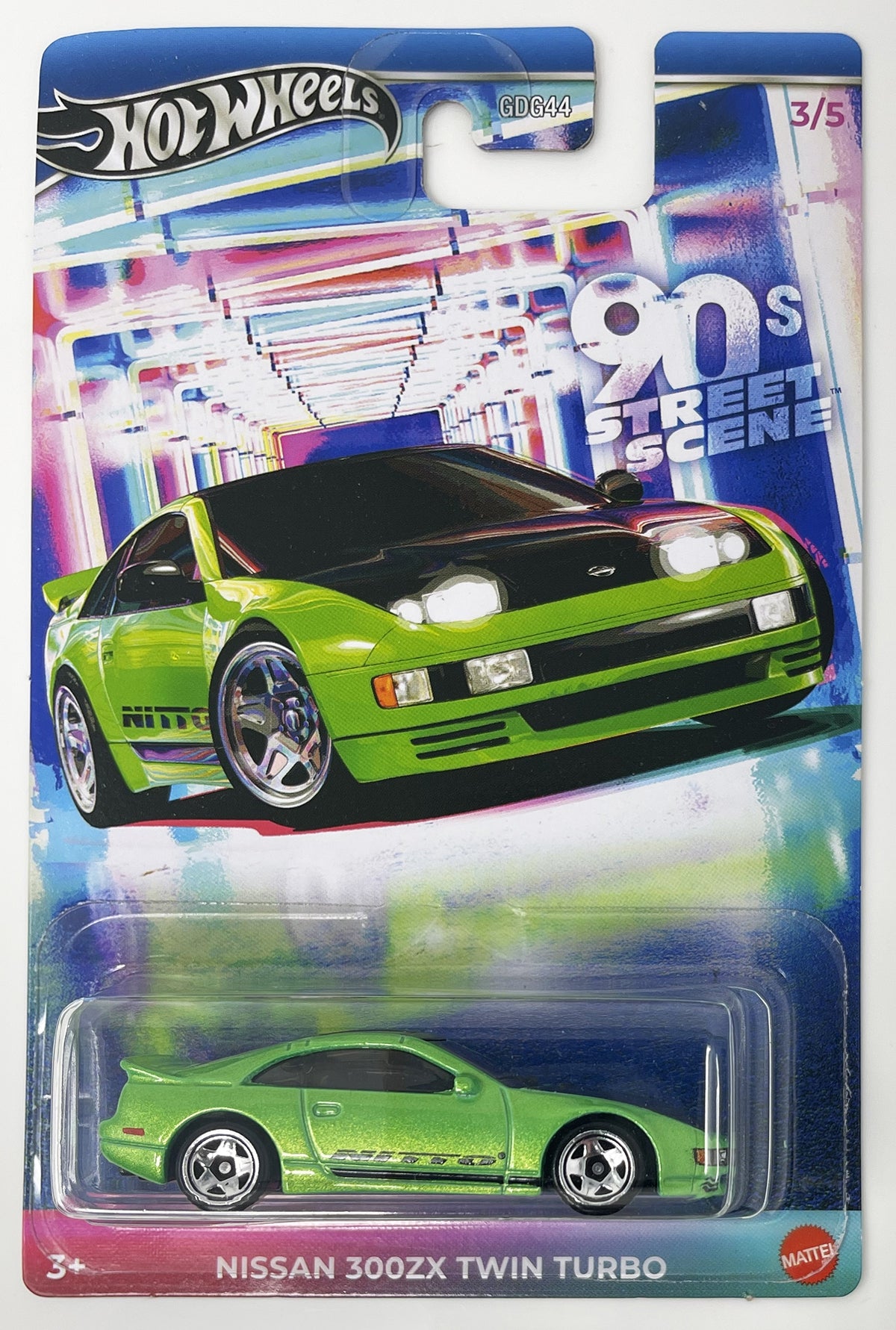 Hot Wheels '90s Street Scene Series 2025 - JCB57-GDG44 - Full Set