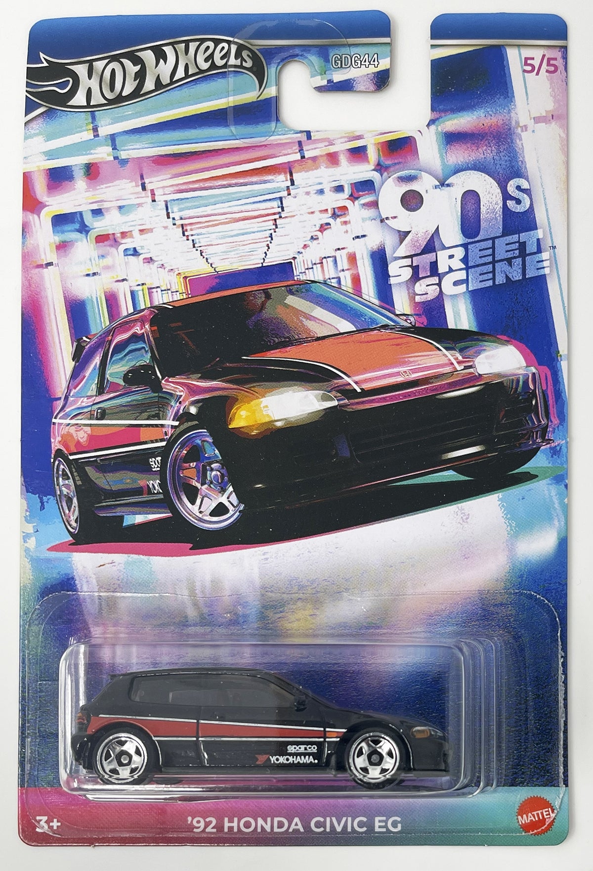 Hot Wheels '90s Street Scene Series 2025 - JCB57-GDG44 - Full Set