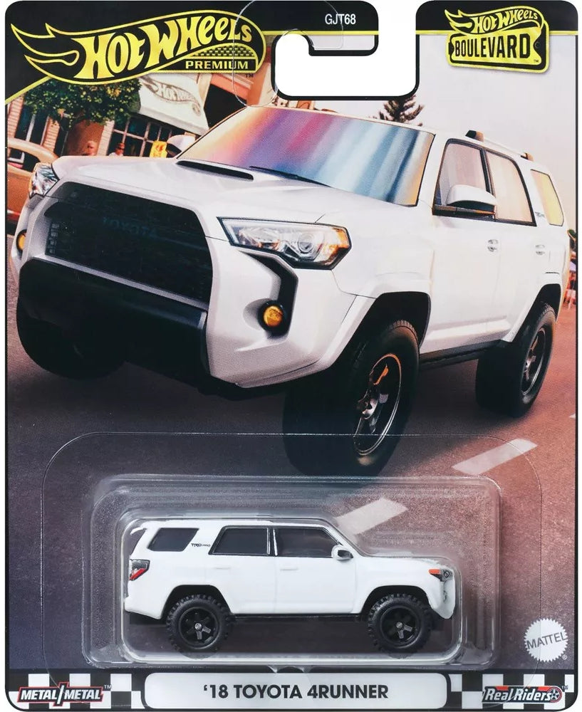 Toyota 4Runner JDJ26 Boulevard '18 Hot Wheels - Premium avec de vrais pilotes