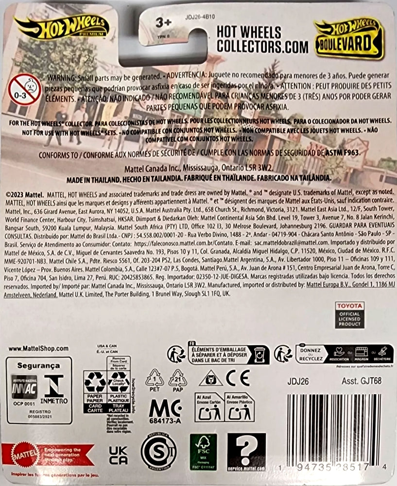 Toyota 4Runner JDJ26 Boulevard '18 Hot Wheels - Premium avec de vrais pilotes
