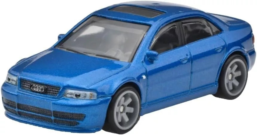 Pack de 2 voitures Hot Wheels Premium Culture – Audi S4 Quattro et Audi R8 LMS - JDY82