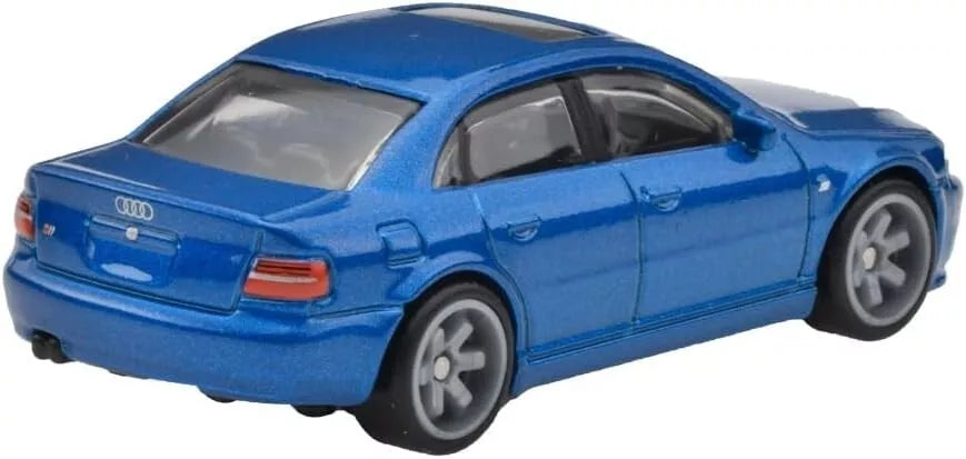 Pack de 2 voitures Hot Wheels Premium Culture – Audi S4 Quattro et Audi R8 LMS - JDY82