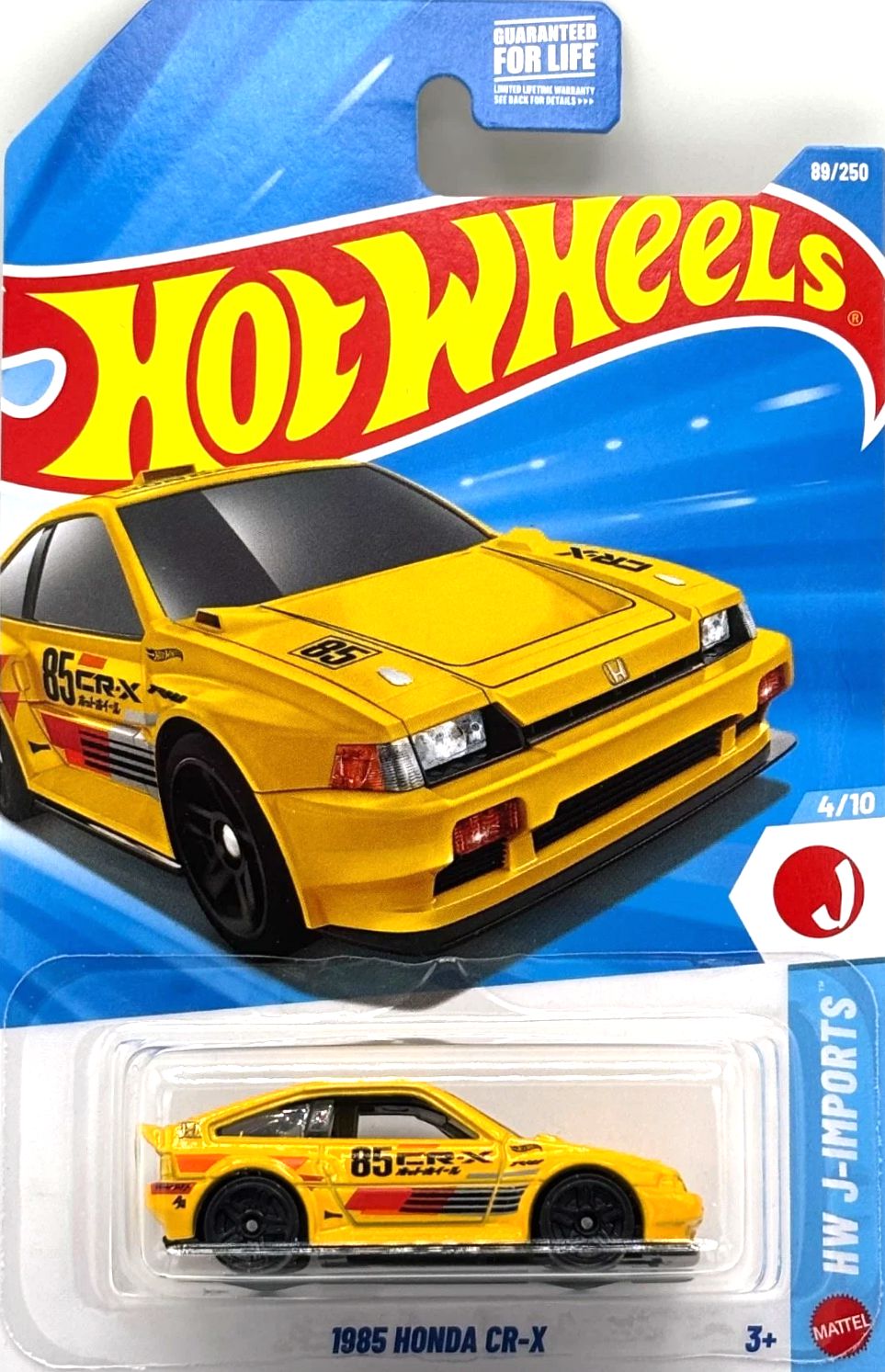 Hot Wheels 1985 Honda CR-X JJJ51