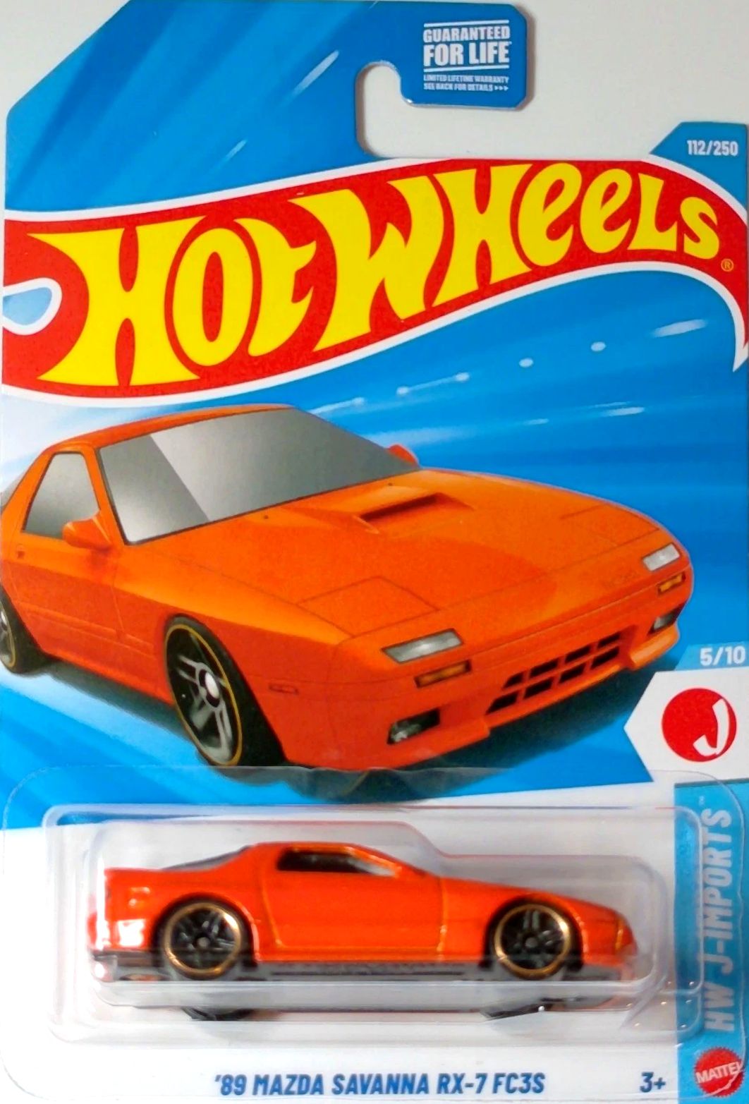 Hot Wheels '89 Mazda Savanna RX-7 FC3S JJJ72