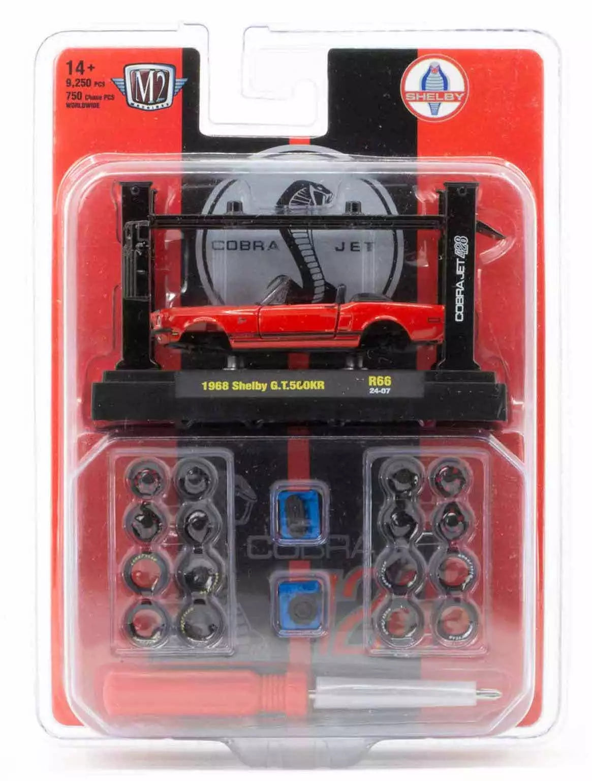 Kit modèle M2 Machines 1968 Shelby GT500KR R66 - 24-07
