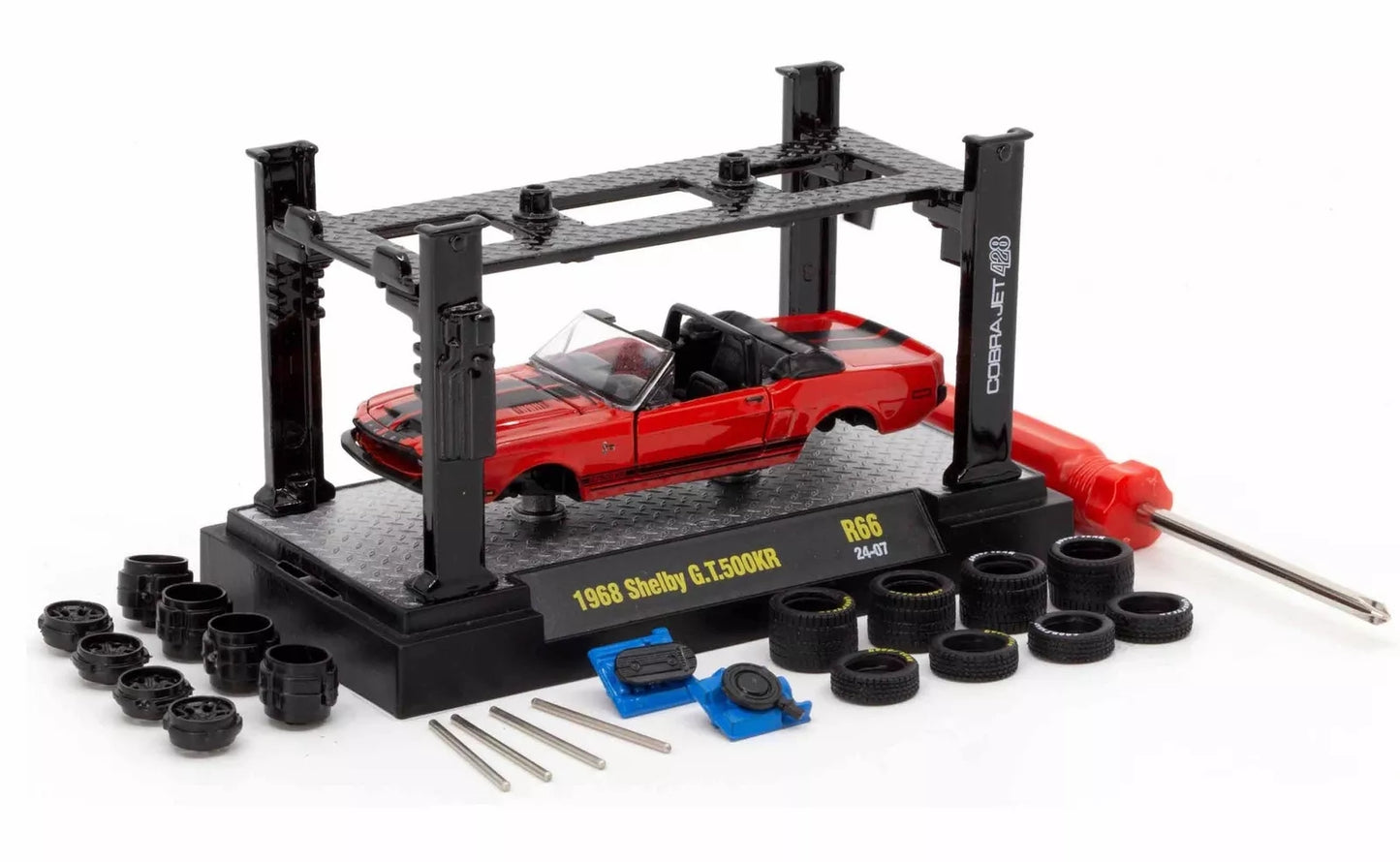 Kit modèle M2 Machines 1968 Shelby GT500KR R66 - 24-07