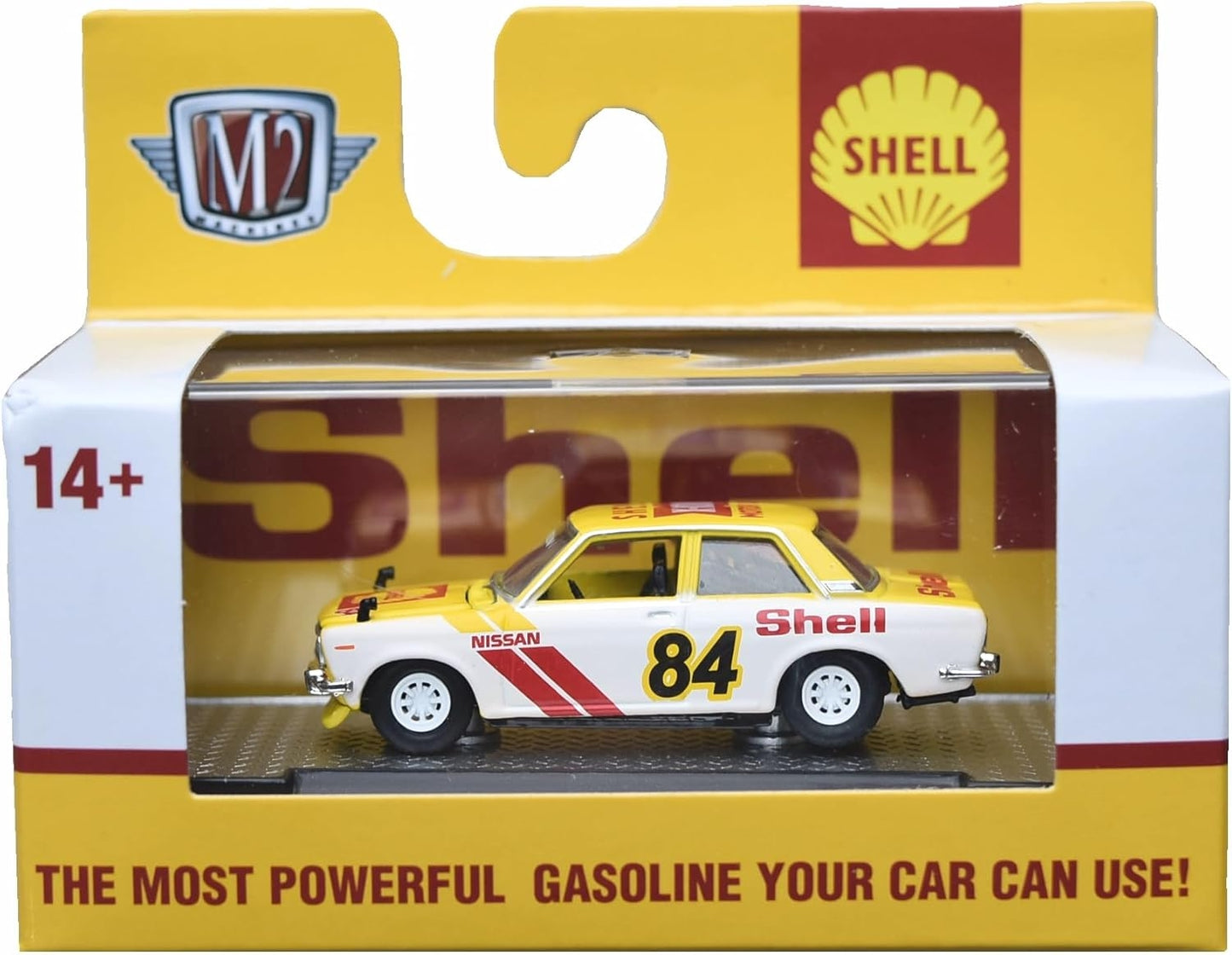 M2 Machines 1970 Datsun 510 - R72 23-49 - SHELL