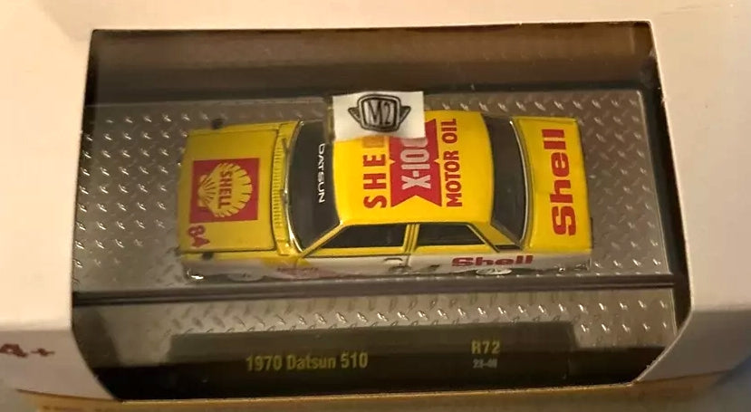 M2 Machines 1970 Datsun 510 - R72 23-49 - SHELL
