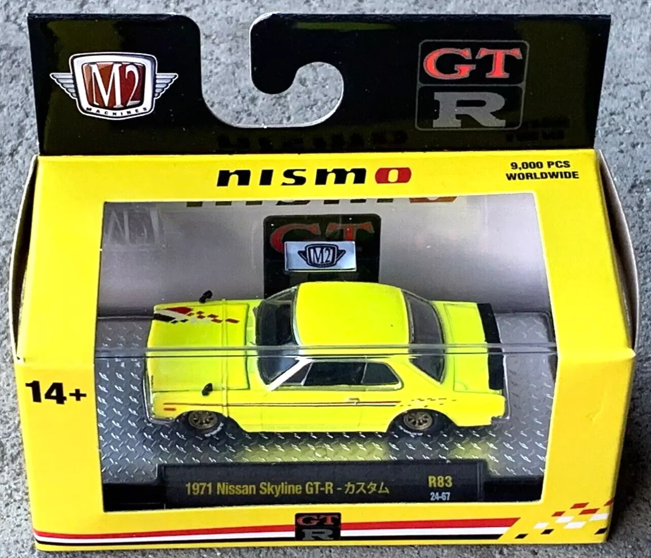 M2 Machines 1971 Nissan Skyline GT-R - R83 24-67 - NISMO