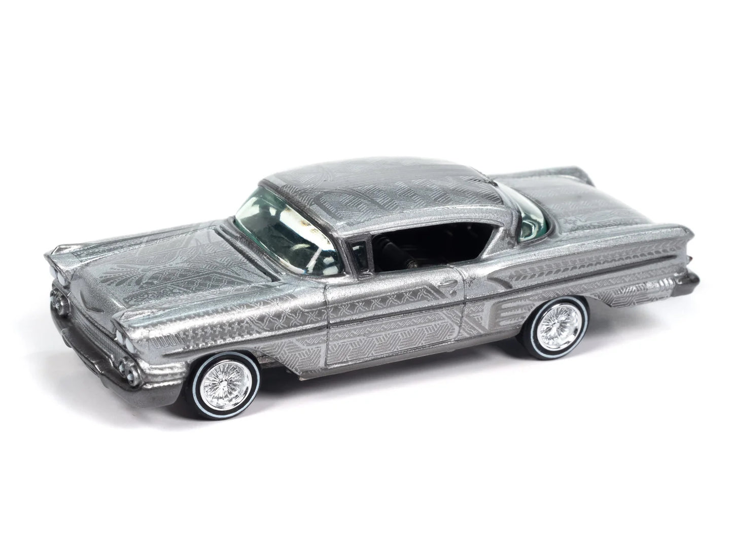 Johnny Lightning 1958 Chevy Impala Lowrider (Exclusivité AW) - SCM192 - Édition limitée