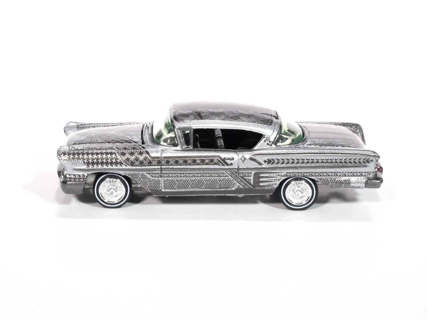 Johnny Lightning 1958 Chevy Impala Lowrider (Exclusivité AW) - SCM192 - Édition limitée