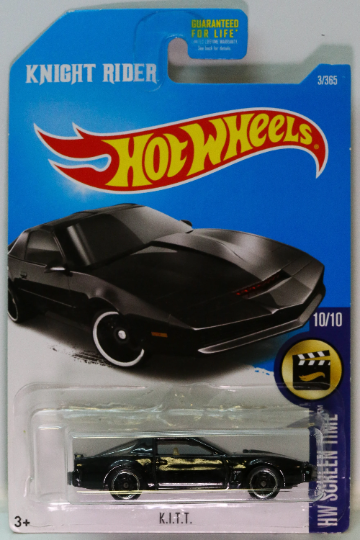 Hot Wheels KITT HW Screen Time DTX38 - Más (+) un Hot Wheel de bonificación - Knight Rider