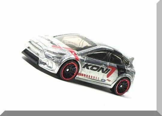 Hot Wheels Ford Focus RS HW Speed Graphics FHB87 - ZAMAC #002 - Exclusivo de Walmart - Más (+) un Hot Wheel de bonificación