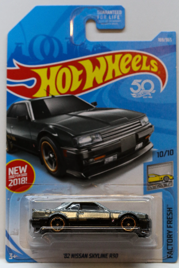 Nissan Skyline R30 HW de Hot Wheels, año 82, recién salido de fábrica, año 21 (Raro y VHTF)