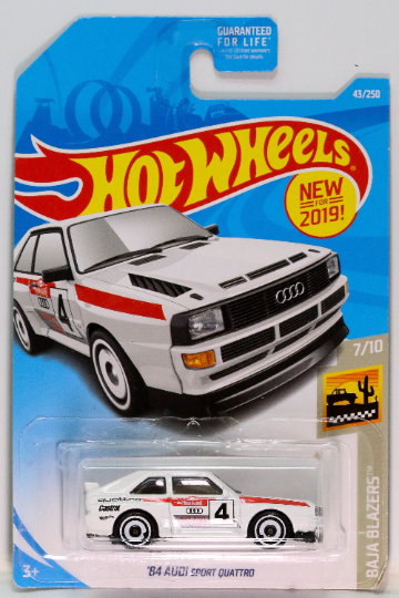 Hot Wheels Audi Sport Quattro HW Baja Blazers FWG04 del 84
