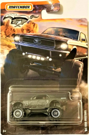 Assortiment MATCHBOX Ford Mustang B GGF12-956B - Lot de six (6) voitures - Exclusivité Walmart