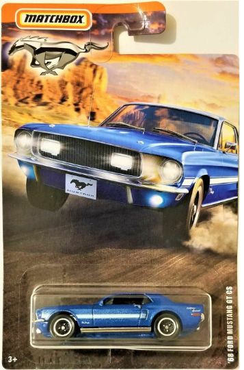 Assortiment MATCHBOX Ford Mustang B GGF12-956B - Lot de six (6) voitures - Exclusivité Walmart
