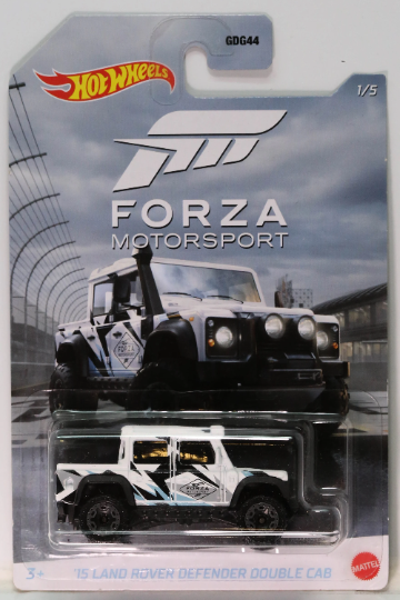 Hot Wheels '15 Land Rover Defender Double Cab HW Forza Motorsport GJV67