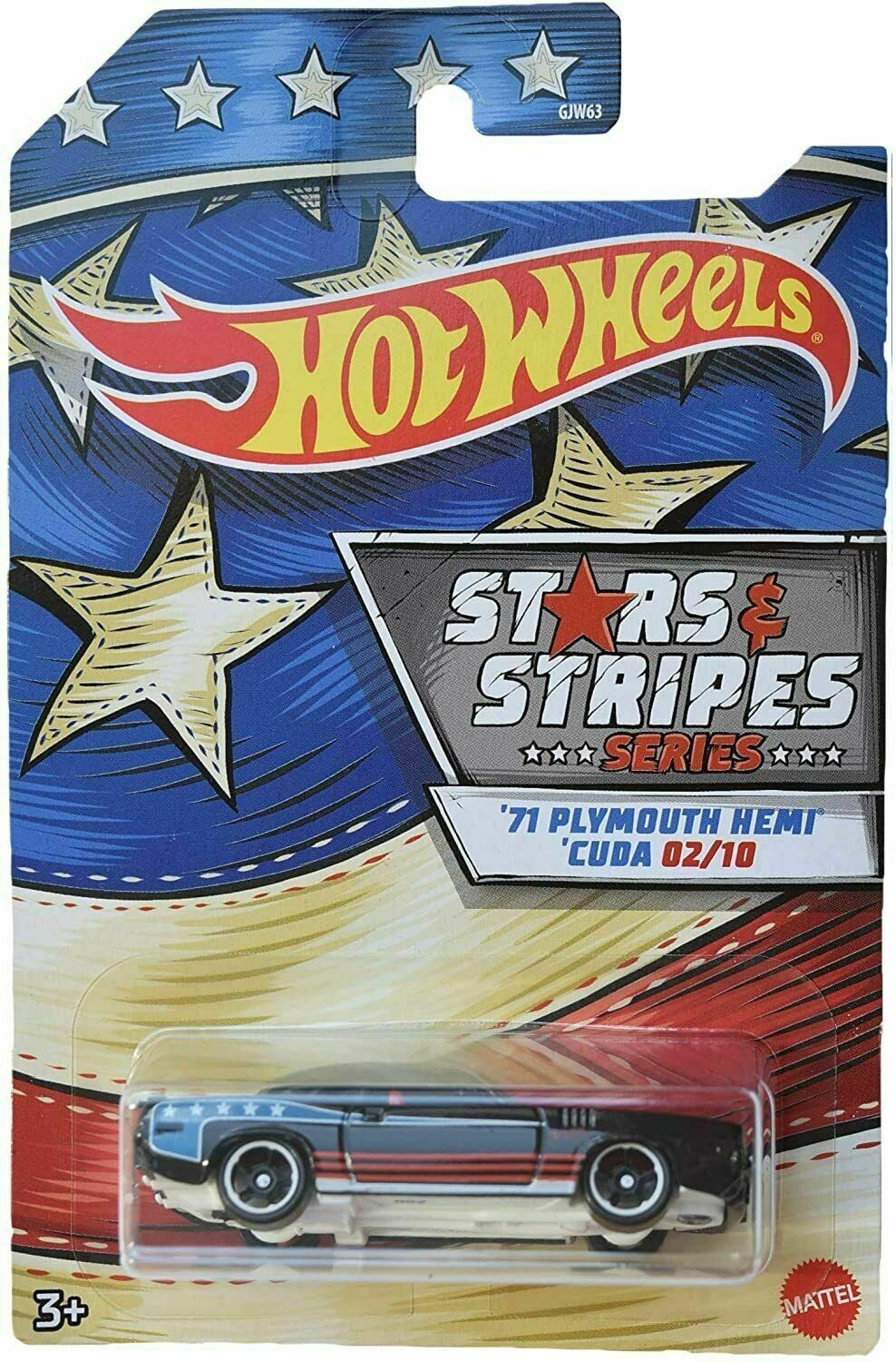 Hot Wheels 1/64 Étoiles et rayures Exclusivité Walmart - Autocueillette