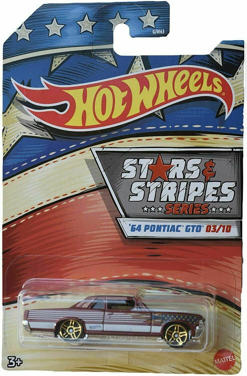 Hot Wheels 1/64 Étoiles et rayures Exclusivité Walmart - Autocueillette