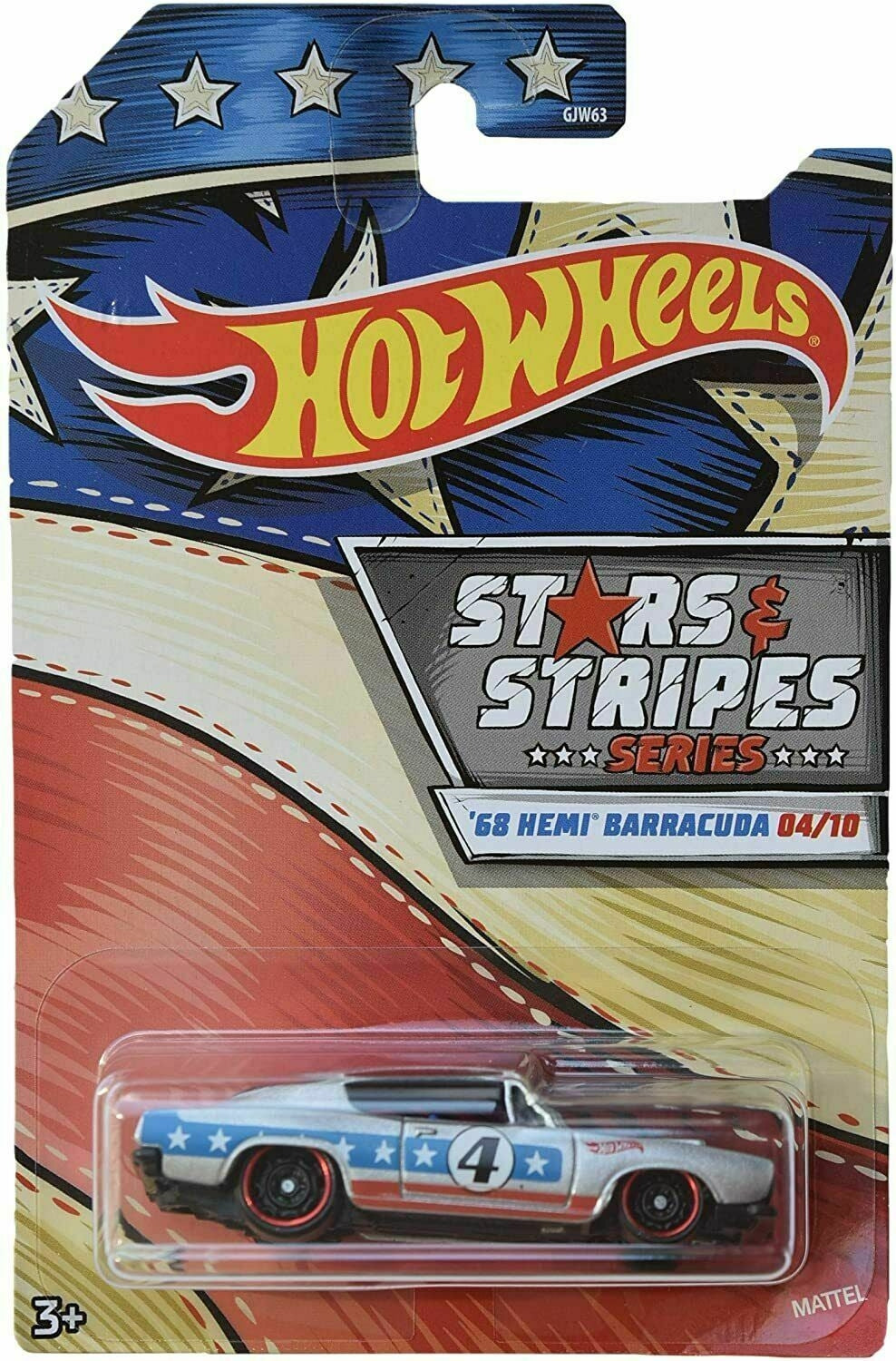 Hot Wheels 1/64 Étoiles et rayures Exclusivité Walmart - Autocueillette