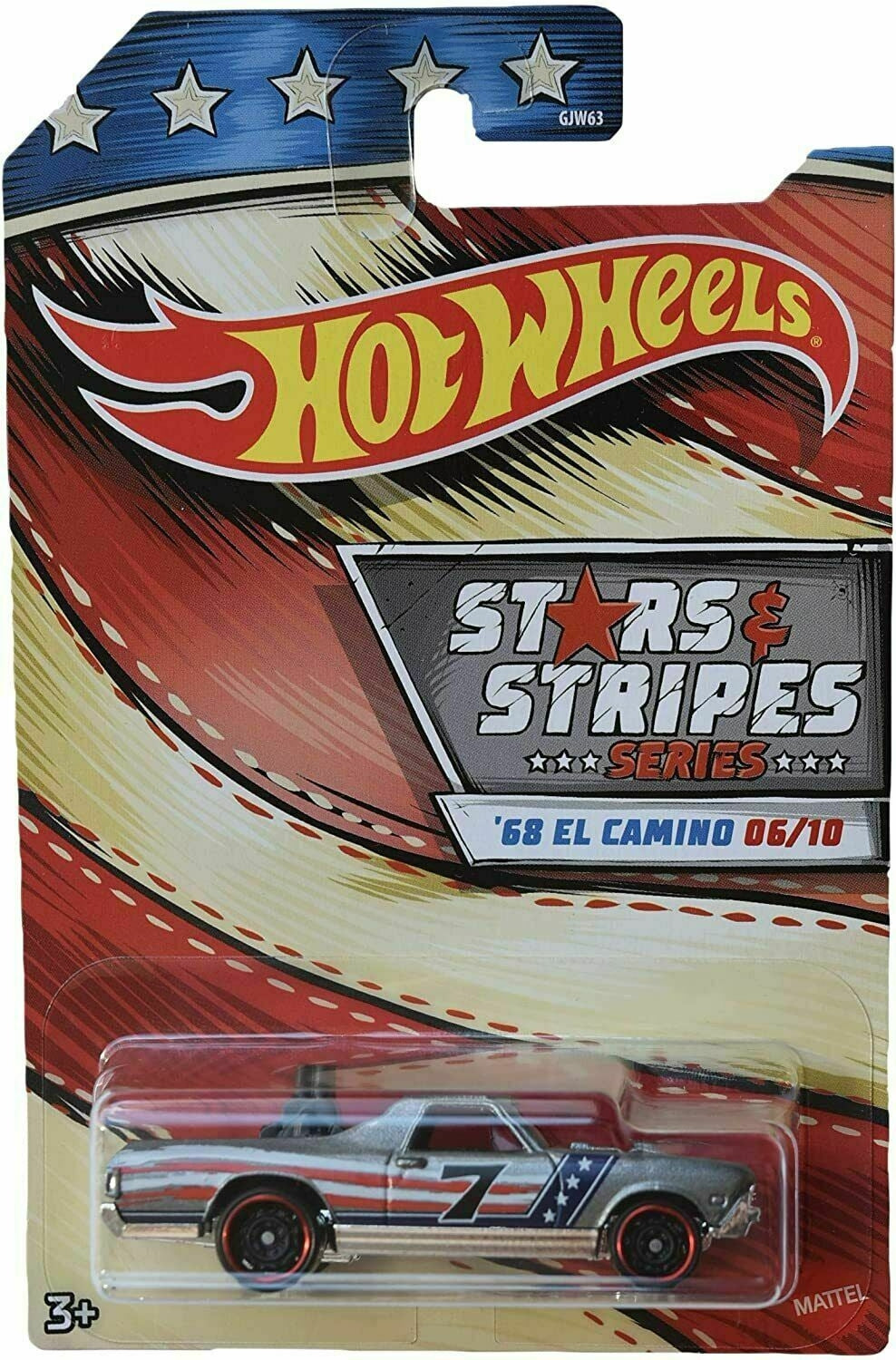 Hot Wheels 1/64 Étoiles et rayures Exclusivité Walmart - Autocueillette
