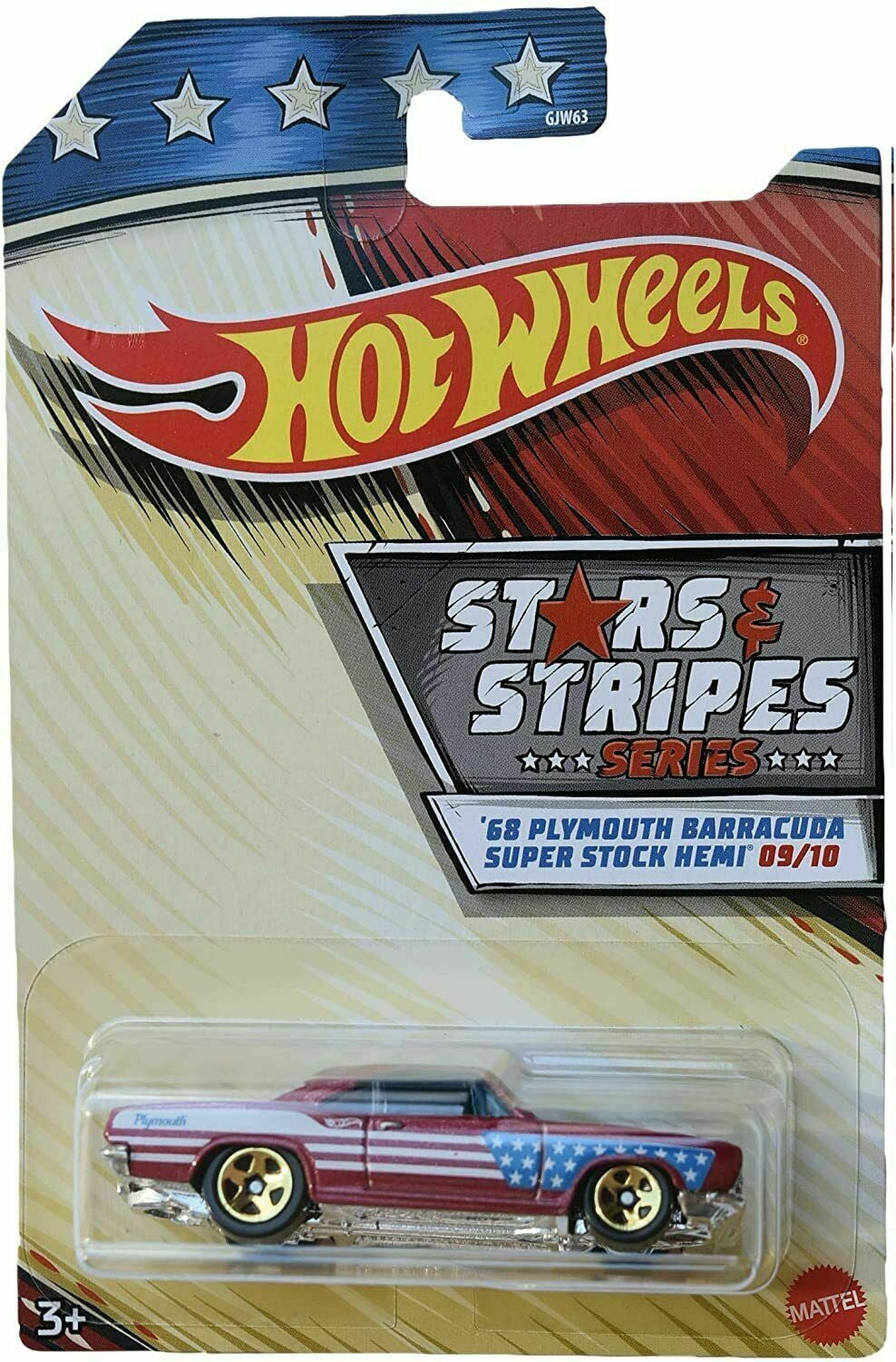 Hot Wheels 1/64 Étoiles et rayures Exclusivité Walmart - Autocueillette