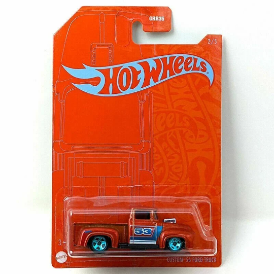 Hot Wheels Naranja y Azul EMC 53.º Aniversario - GRR35-956A - Conjunto completo de 5 coches - VHTF raro