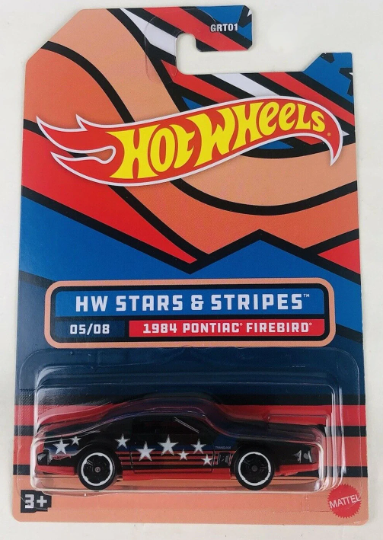 Hot Wheels 1/64 Serie Estrellas y Rayas - Exclusivo de Walmart - GRT01-HDH - Conjunto de ocho (8) autos
