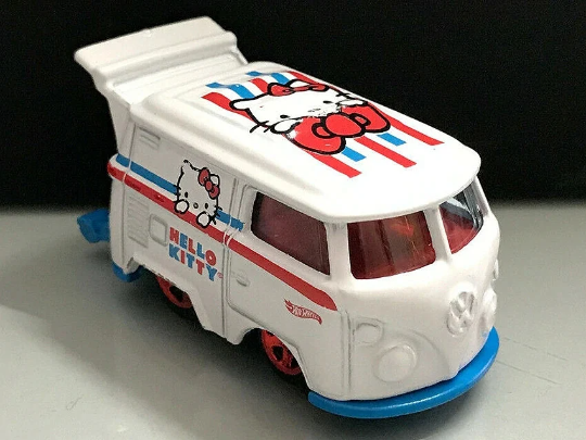 Hot Wheels Kool Kombi HW Screen Time GRX94 - Plus (+) un bonus Hot Wheel - Hello Kitty