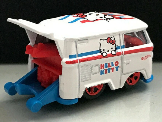 Hot Wheels Kool Kombi HW Screen Time GRX94 - Plus (+) un bonus Hot Wheel - Hello Kitty