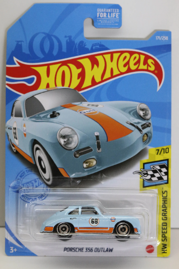 Hot Wheels Porsche 356 Outlaw HW Speed Graphics GRY45