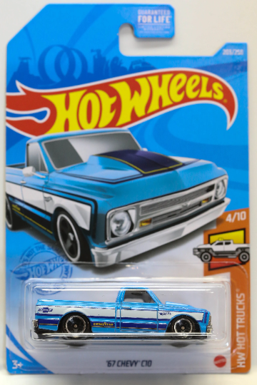 Camionetas Hot Wheels Chevy C10 HW '67 GRY91