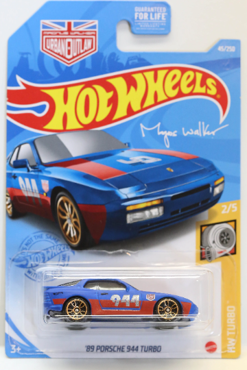 Hot Wheels '89 Porsche 944 Turbo HW Turbo GTC38 - Más (+) un Hot Wheel de bonificación