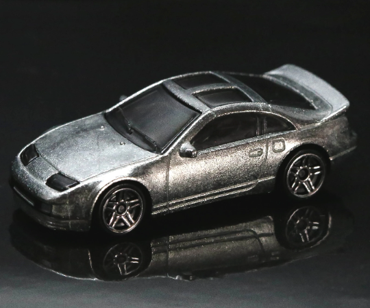 Hot Wheels Nissan 300ZX Twin Turbo HW Turbo GTD24 - ZAMAC #011 - Exclusivo de Walmart - Más (+) un Hot Wheel de bonificación - Raro y VHTF